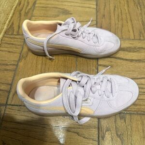 Puma purple Women's Suede Sneakers 8.5